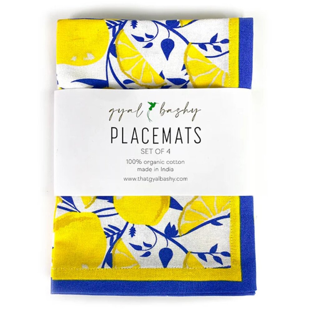Gyal Bashy Placemats Set of 4